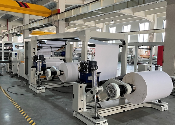 2 Unwinding Rolls Automatic A4 Size Paper Making Machine For Printing Use