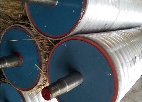 20-40mm Rubber Covered  Couch Rollers For Cylinder Mold Paper Making Machine